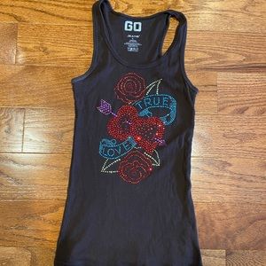 GO JEANS ribbed tank